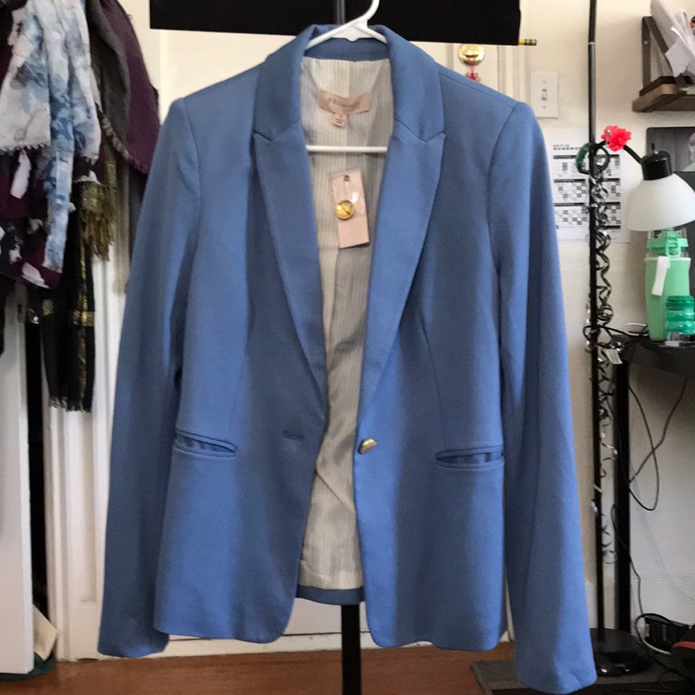 NWT Philosophy light blue blazer